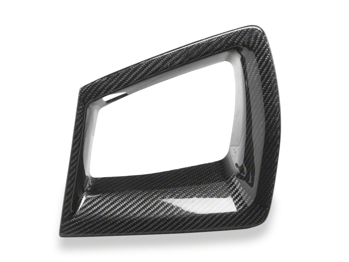 MMD Upper Grille Vent Trim; Carbon Fiber (24-26 Mustang GT)