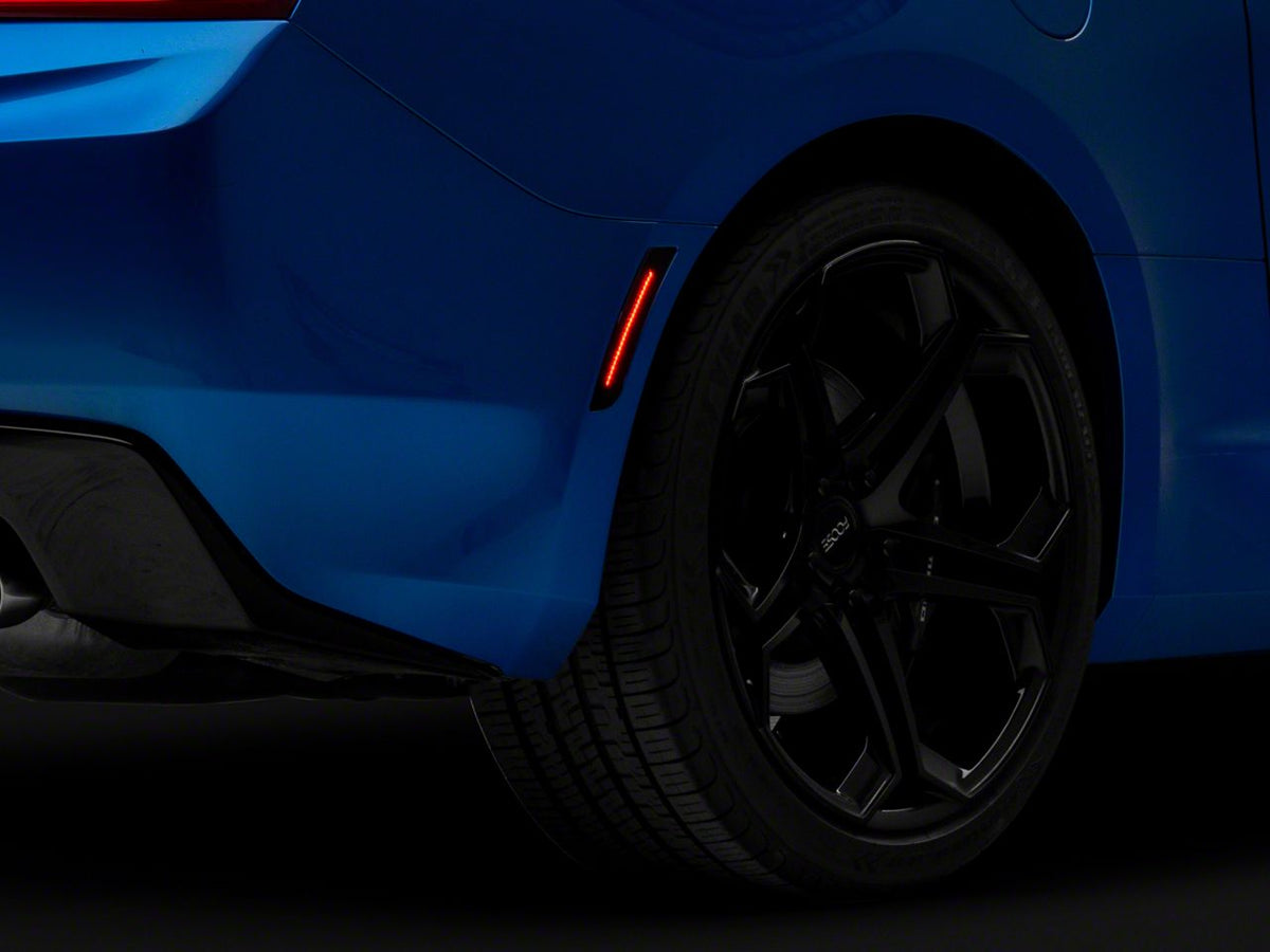 MP Concepts LED Side Marker Lights; Smoked (16-24 Camaro)
