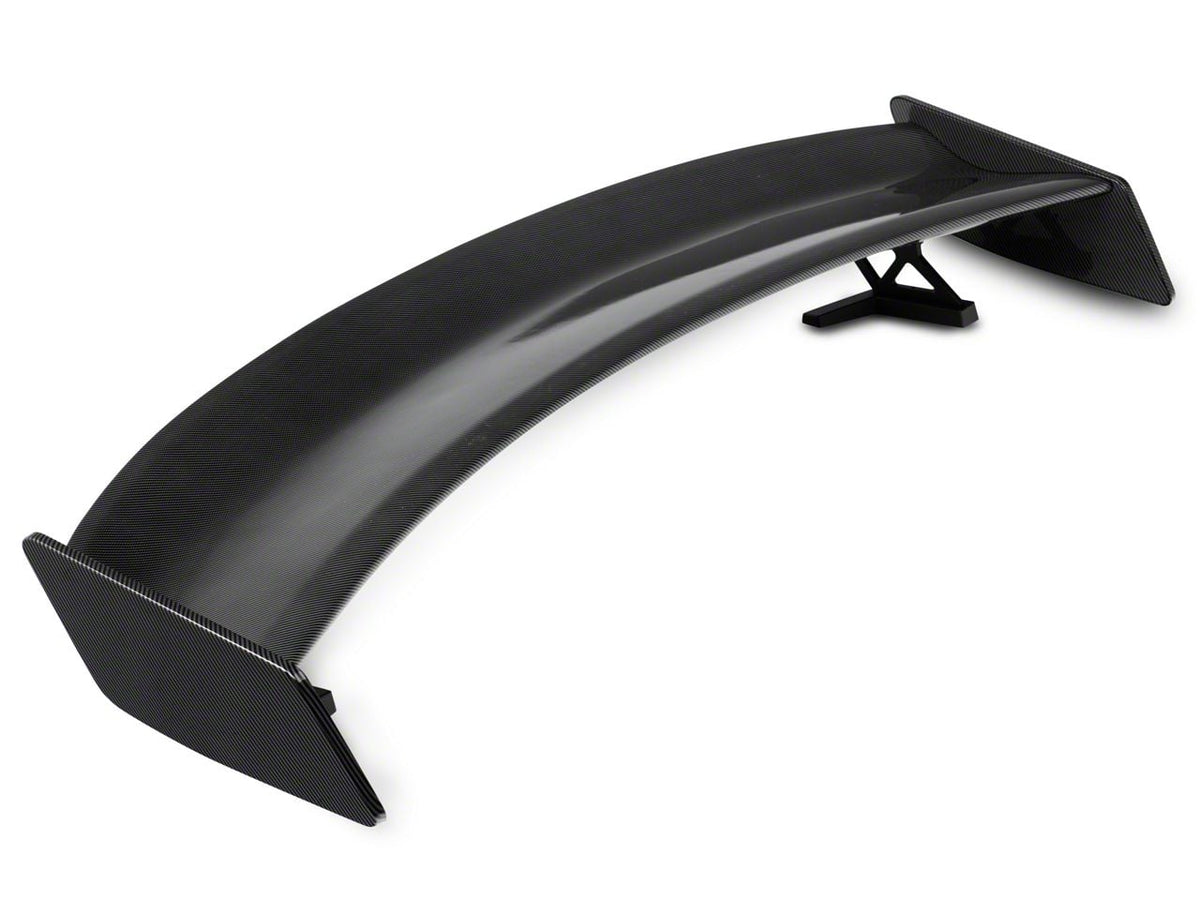 MP Concepts GT500 Track Pack Style Rear Spoiler; Carbon Fiber Appearance (15-23 Mustang Fastback)