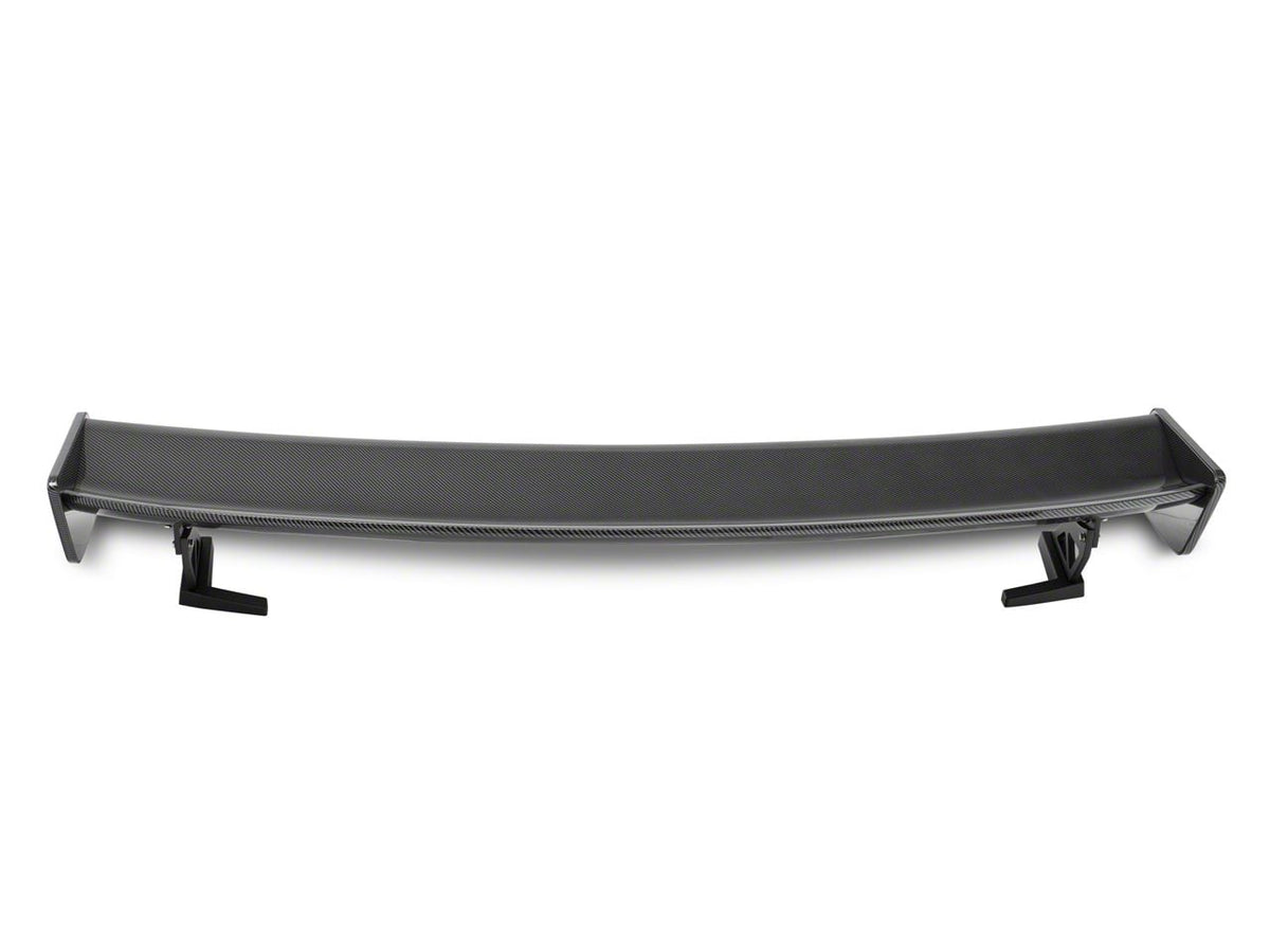MP Concepts GT500 Track Pack Style Rear Spoiler; Carbon Fiber Appearance (15-23 Mustang Fastback)