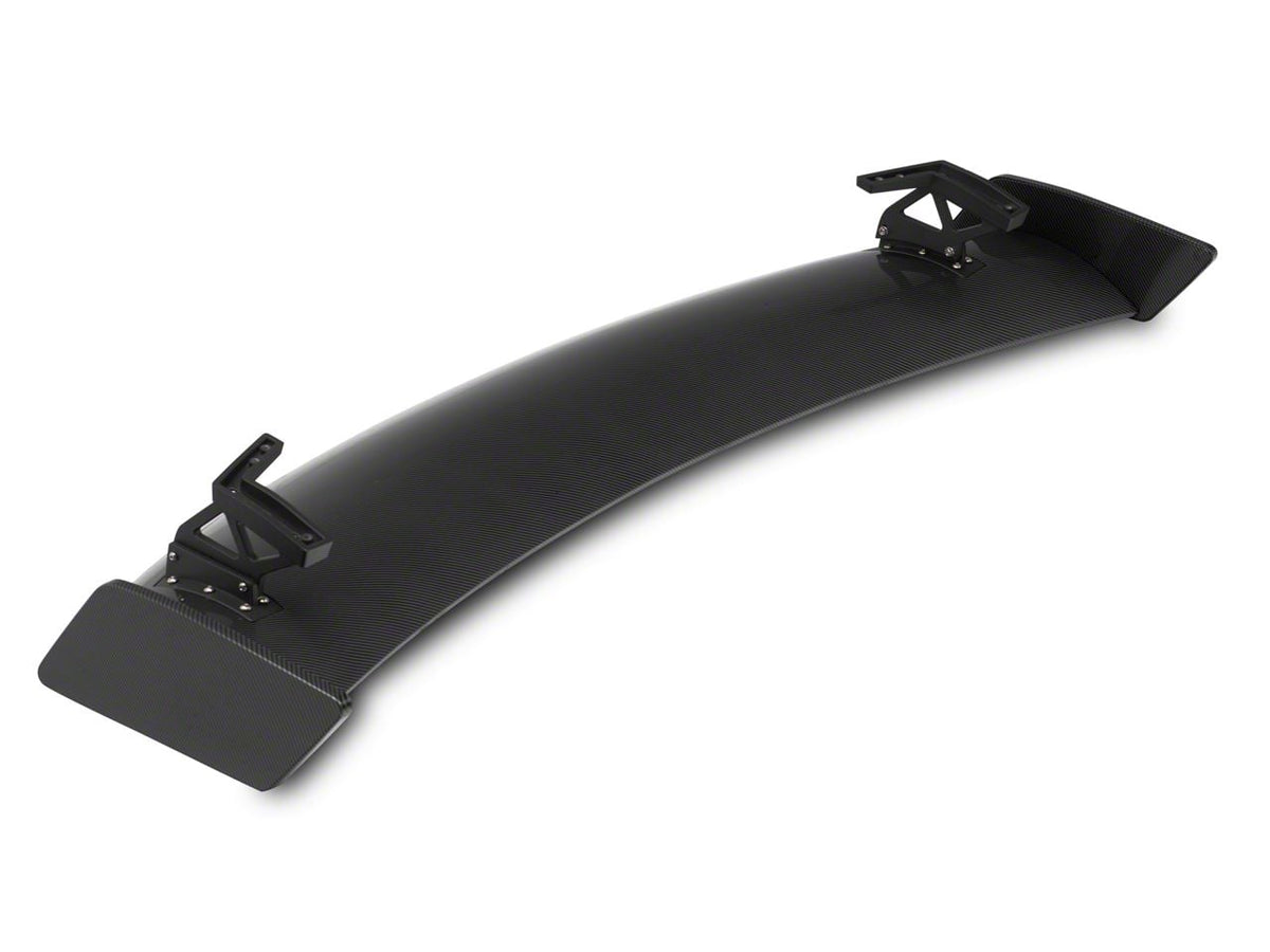 MP Concepts GT500 Track Pack Style Rear Spoiler; Carbon Fiber Appearance (15-23 Mustang Fastback)