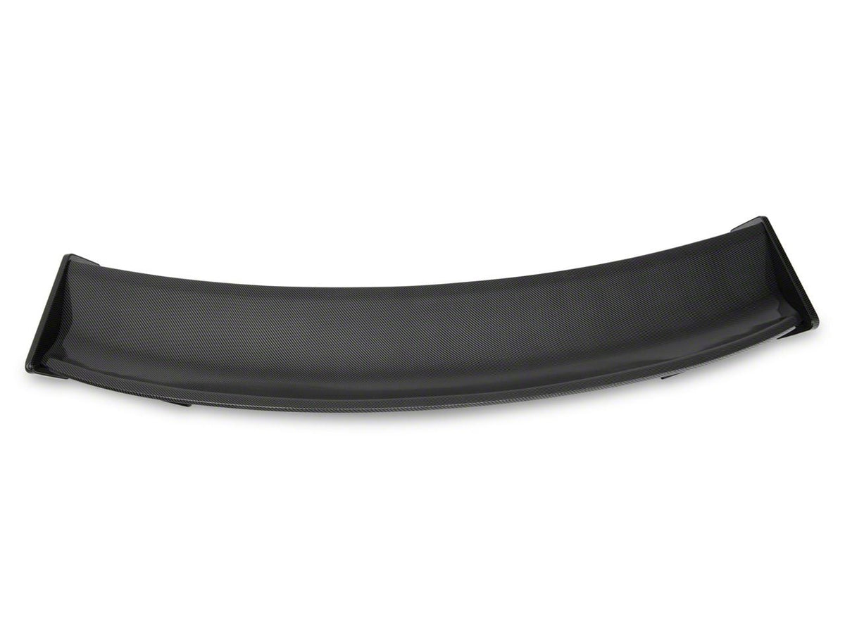MP Concepts GT500 Track Pack Style Rear Spoiler; Carbon Fiber Appearance (15-23 Mustang Fastback)