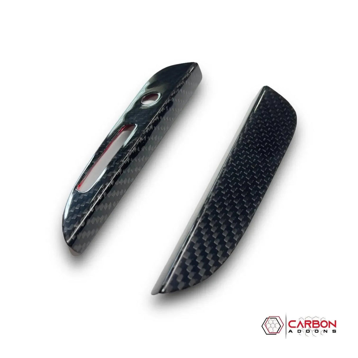 Carbon Fiber Automatic Gear Shift Bezel Cover for Mustang 2015-2023
