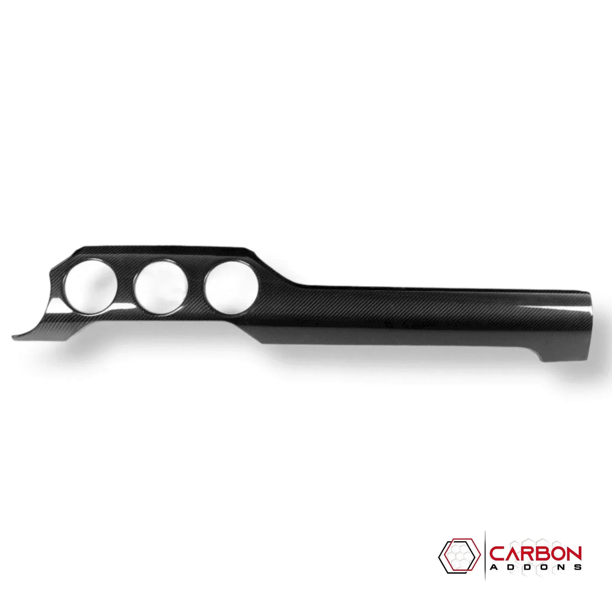 Hard Carbon Fiber Dashboard Cover For Mustang 2015-2023