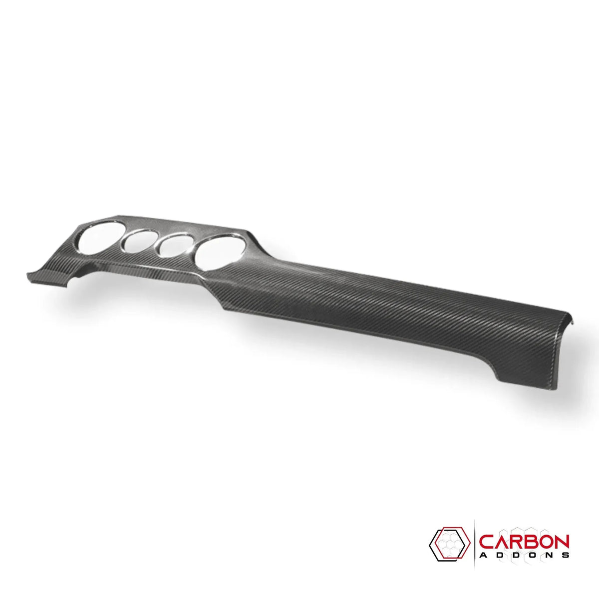 Hard Carbon Fiber Dashboard Cover For Mustang 2015-2023