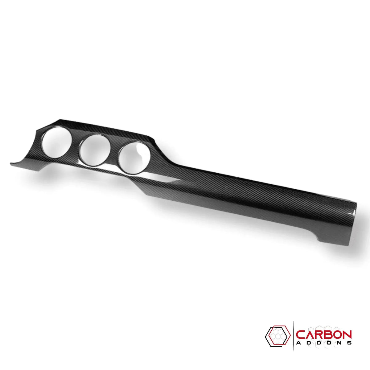 Hard Carbon Fiber Dashboard Cover For Mustang 2015-2023
