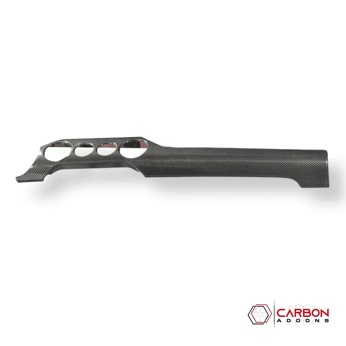 Hard Carbon Fiber Dashboard Cover For Mustang 2015-2023