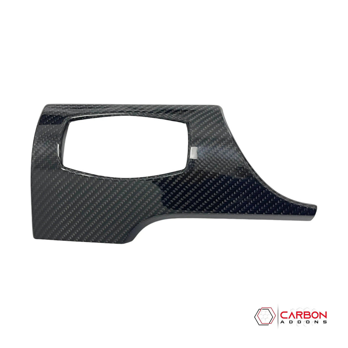 Hard Carbon Fiber Driver Side Dashboard Trim Covers for 2015–2023 Ford Mustang