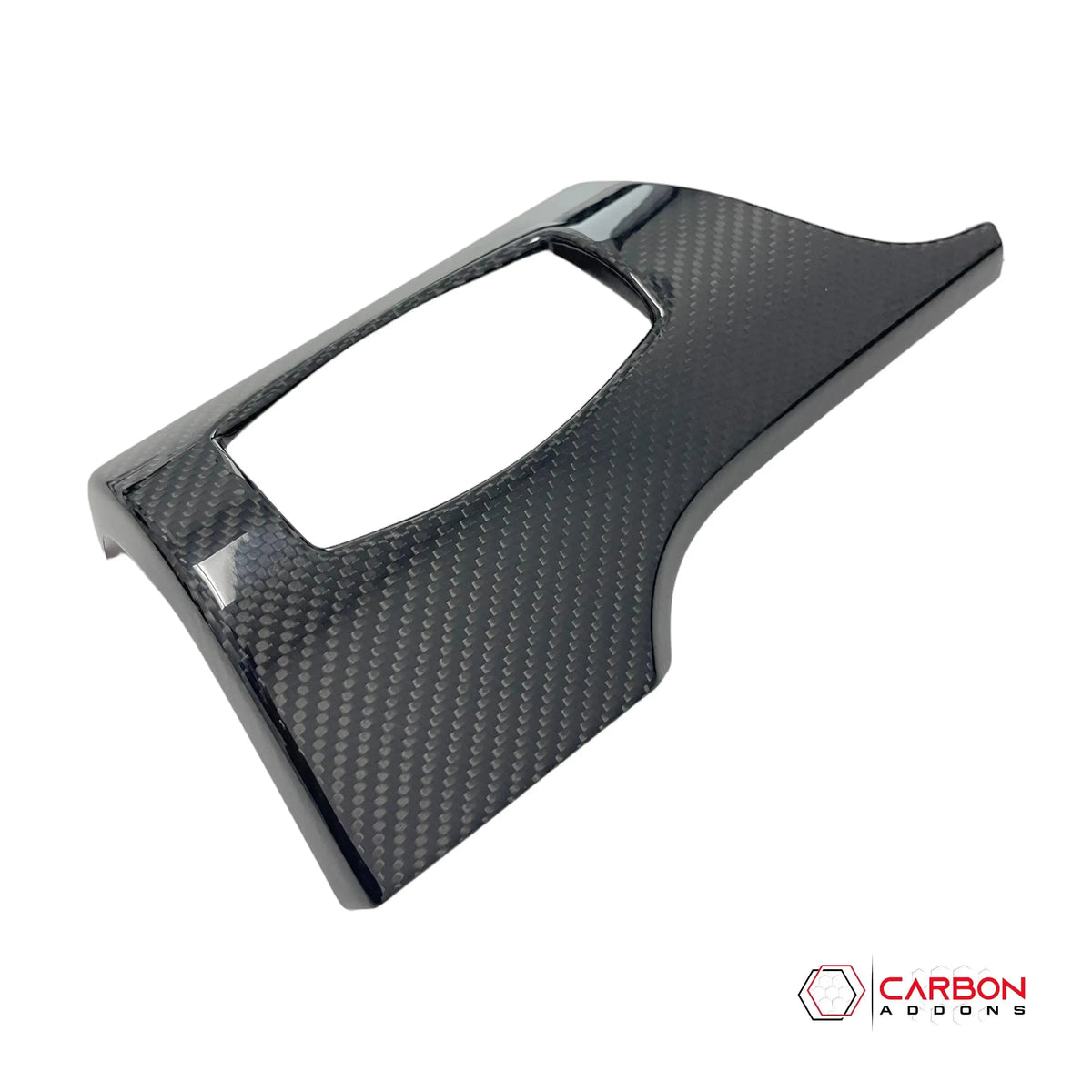 Hard Carbon Fiber Driver Side Dashboard Trim Covers for 2015–2023 Ford Mustang
