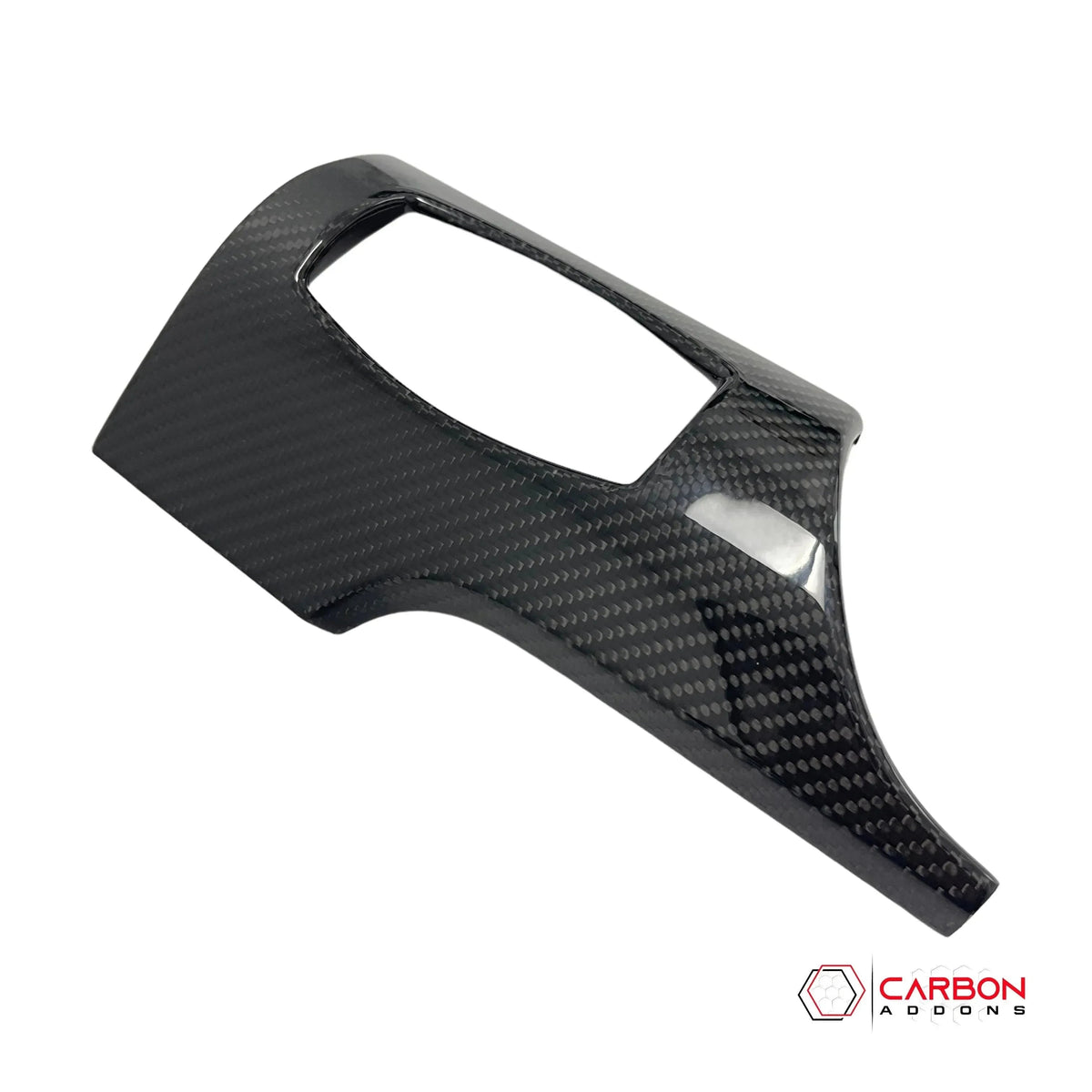 Hard Carbon Fiber Driver Side Dashboard Trim Covers for 2015–2023 Ford Mustang