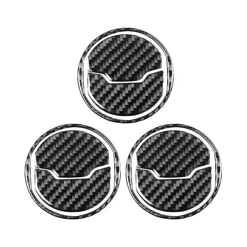 Real Carbon Fiber AC Air Vent Overlay for Mustang 2015-2023