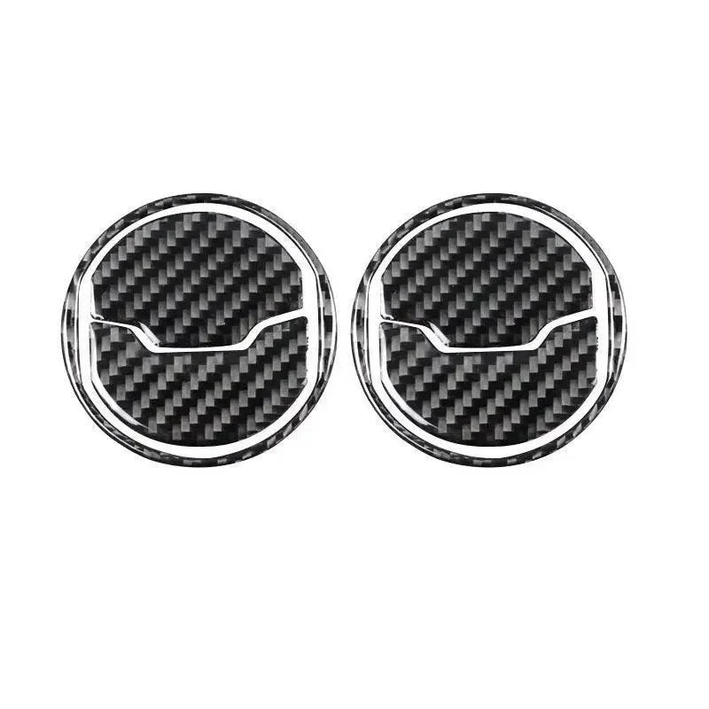 Real Carbon Fiber AC Air Vent Overlay for Mustang 2015-2023