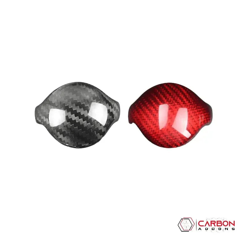 Real Carbon Fiber Automatic Shift Knob Cover for 2015–2025 Ford Mustang