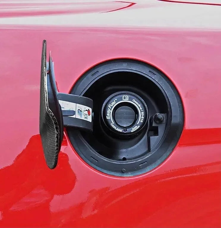 Real Carbon Fiber Gas Cap Cover for Mustang 2015-2023