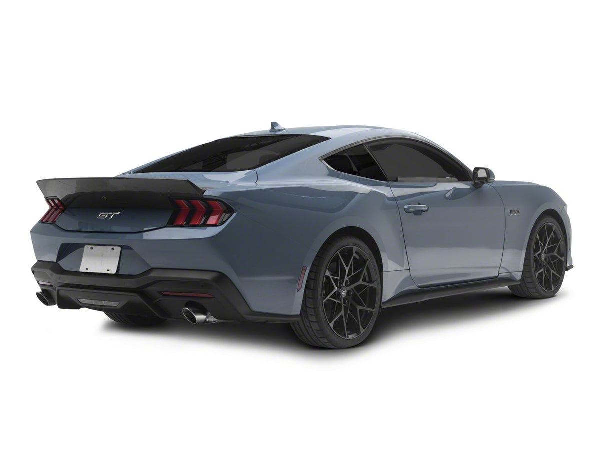 EOS Performance Ducktail Integrated Rear Spoiler; Carbon Fiber (24-26 Mustang Fastback)