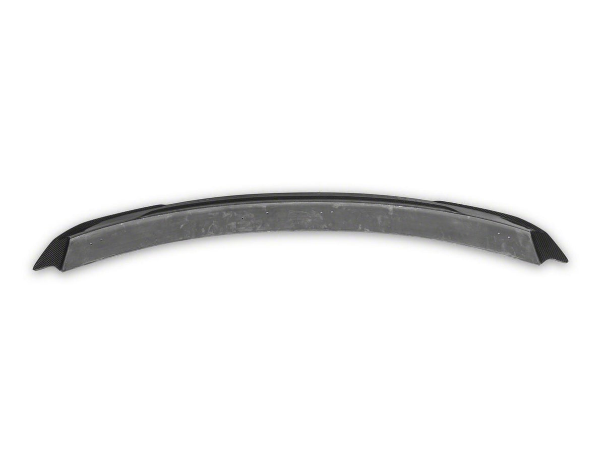 GT350 Track Pack Style Rear Spoiler; Carbon Fiber (15-23 Mustang)
