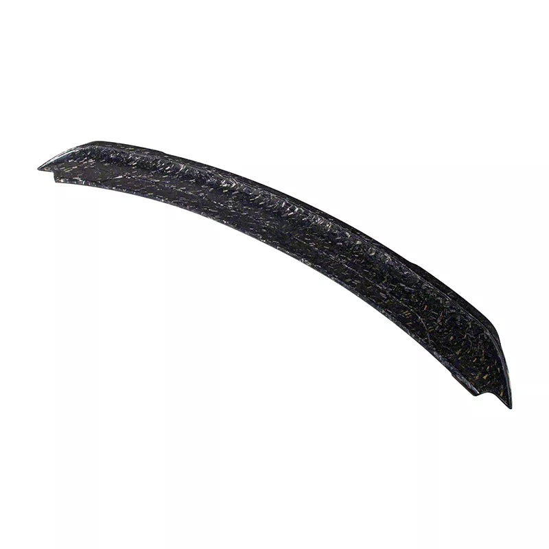 GT350 Track Pack Style Rear Spoiler; Forged Carbon Fiber (15-23 Mustang)