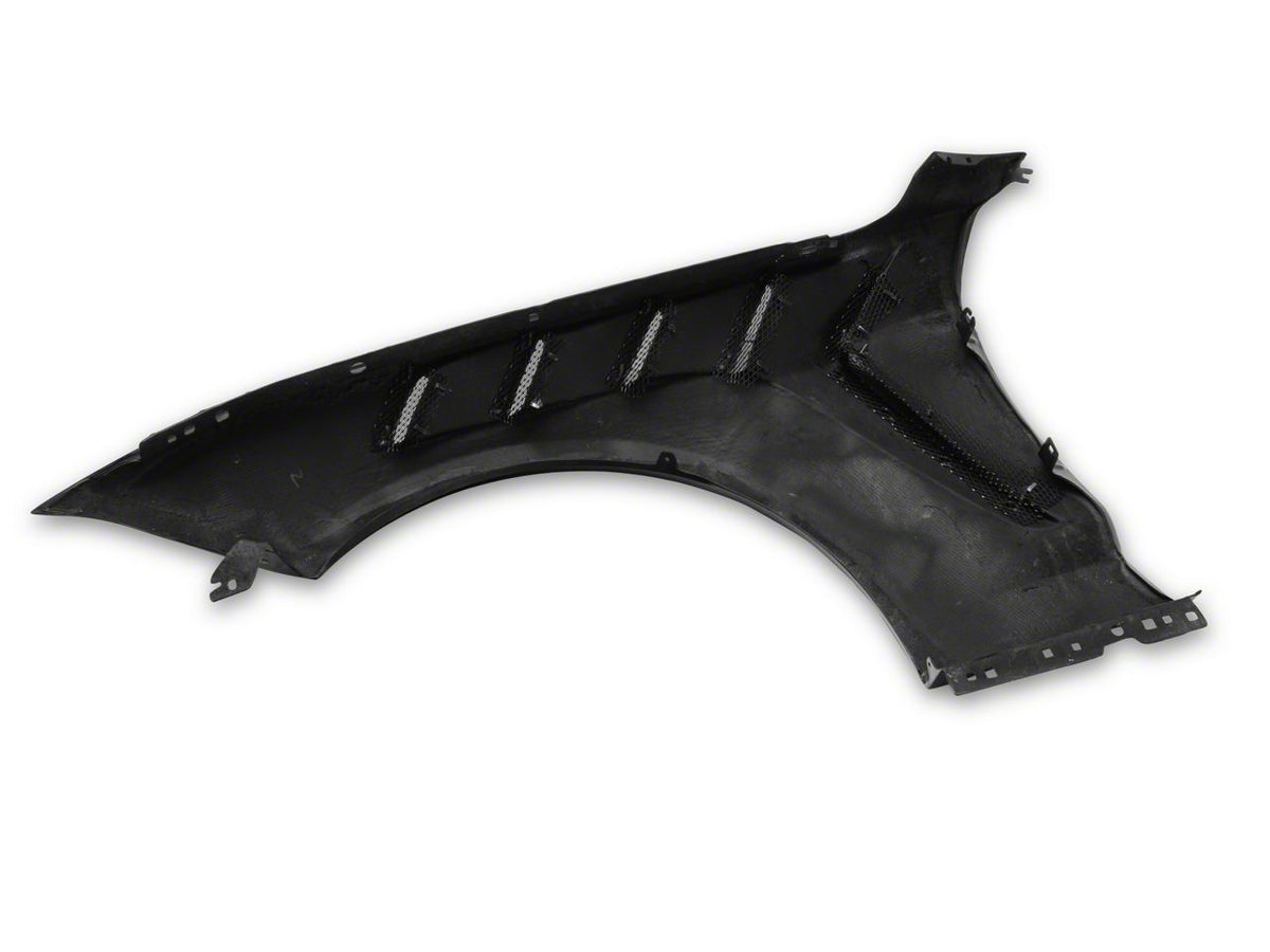 GTD Style Fenders; Carbon Fiber (18-23 Mustang GT, EcoBoost)