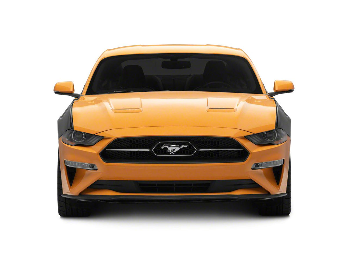 GTD Style Fenders; Carbon Fiber (18-23 Mustang GT, EcoBoost)