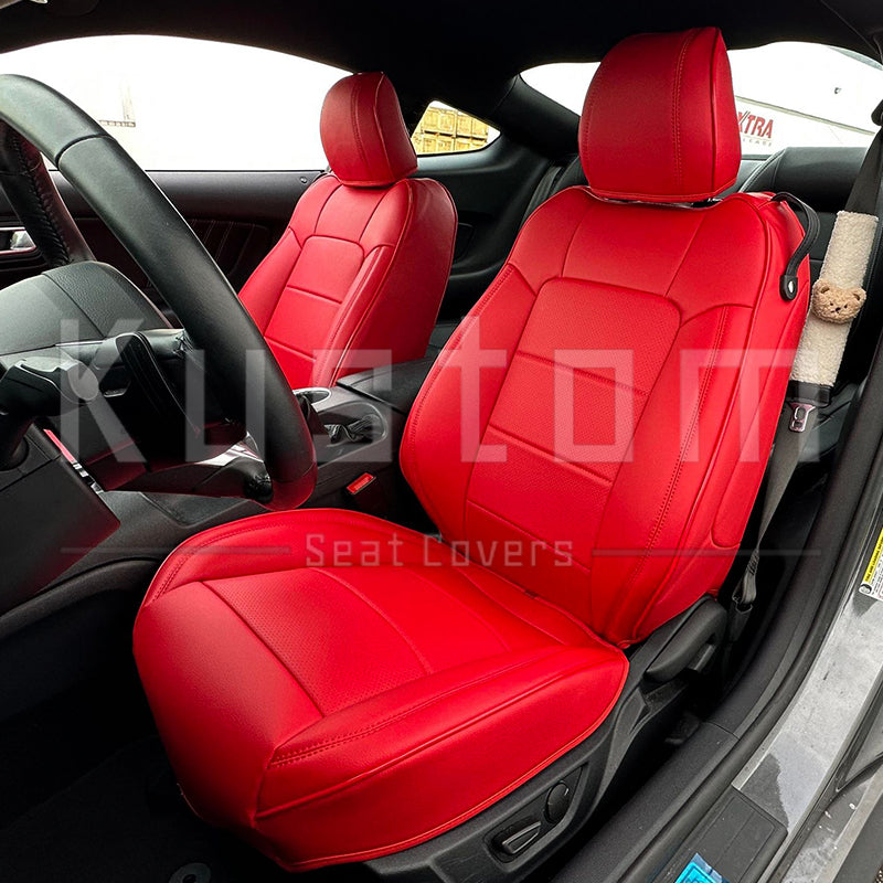 2024+ Ford Mustang S650 Convertible Leather Seat Covers
