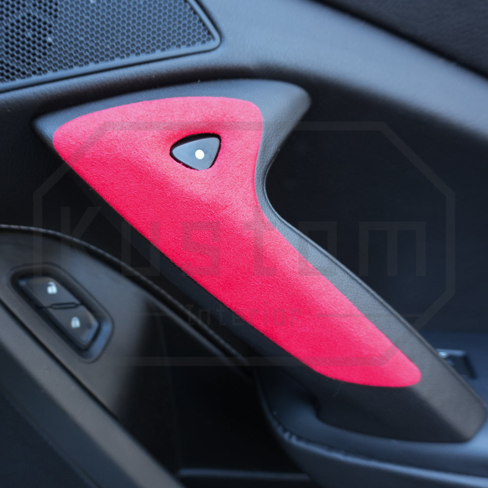 Corvette C7 Suede Leather Door Handle Molding Cover