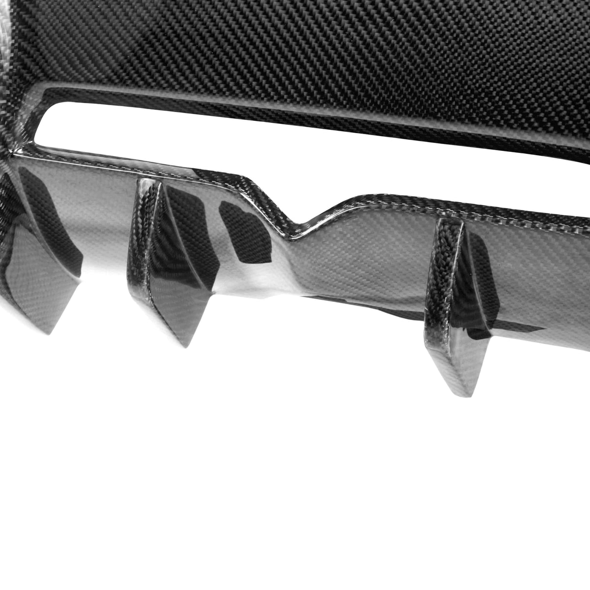 Carbon fiber rear diffuser cover for 2013-2016 Scion FR-S / 2013-2020 Subaru BRZ