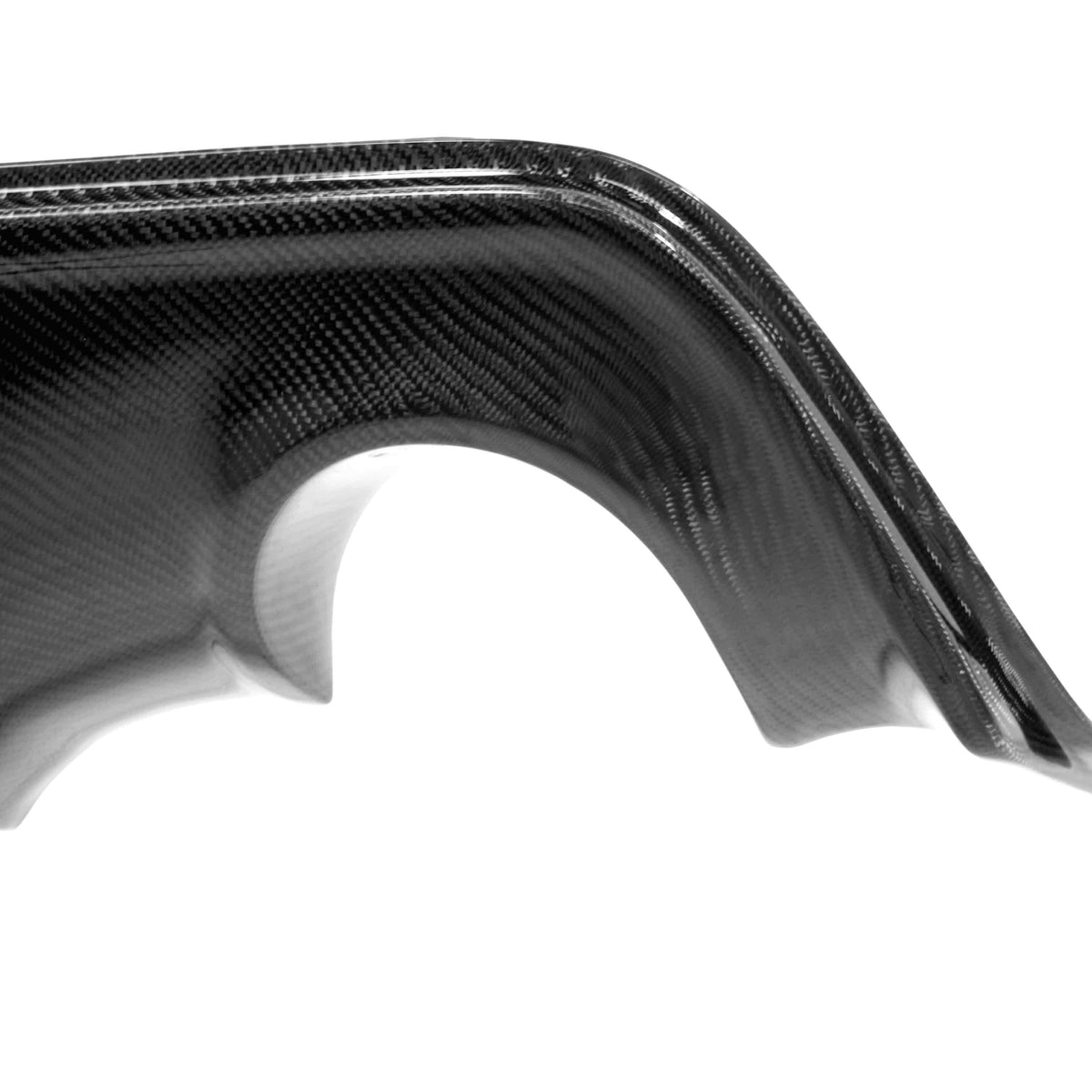 Carbon fiber rear diffuser cover for 2013-2016 Scion FR-S / 2013-2020 Subaru BRZ