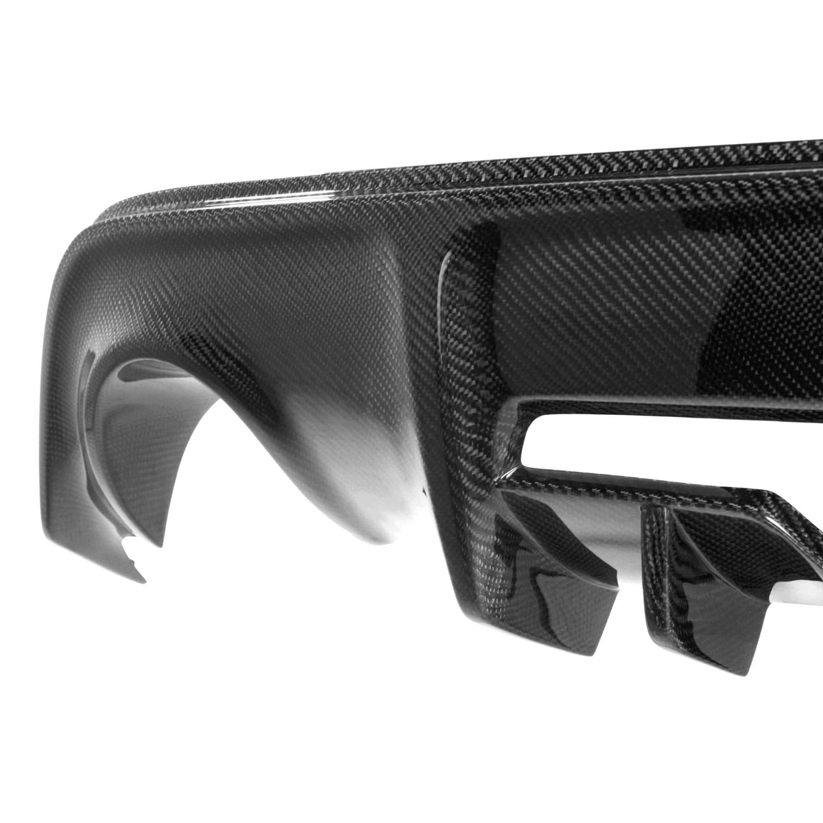 Carbon fiber rear diffuser cover for 2013-2016 Scion FR-S / 2013-2020 Subaru BRZ