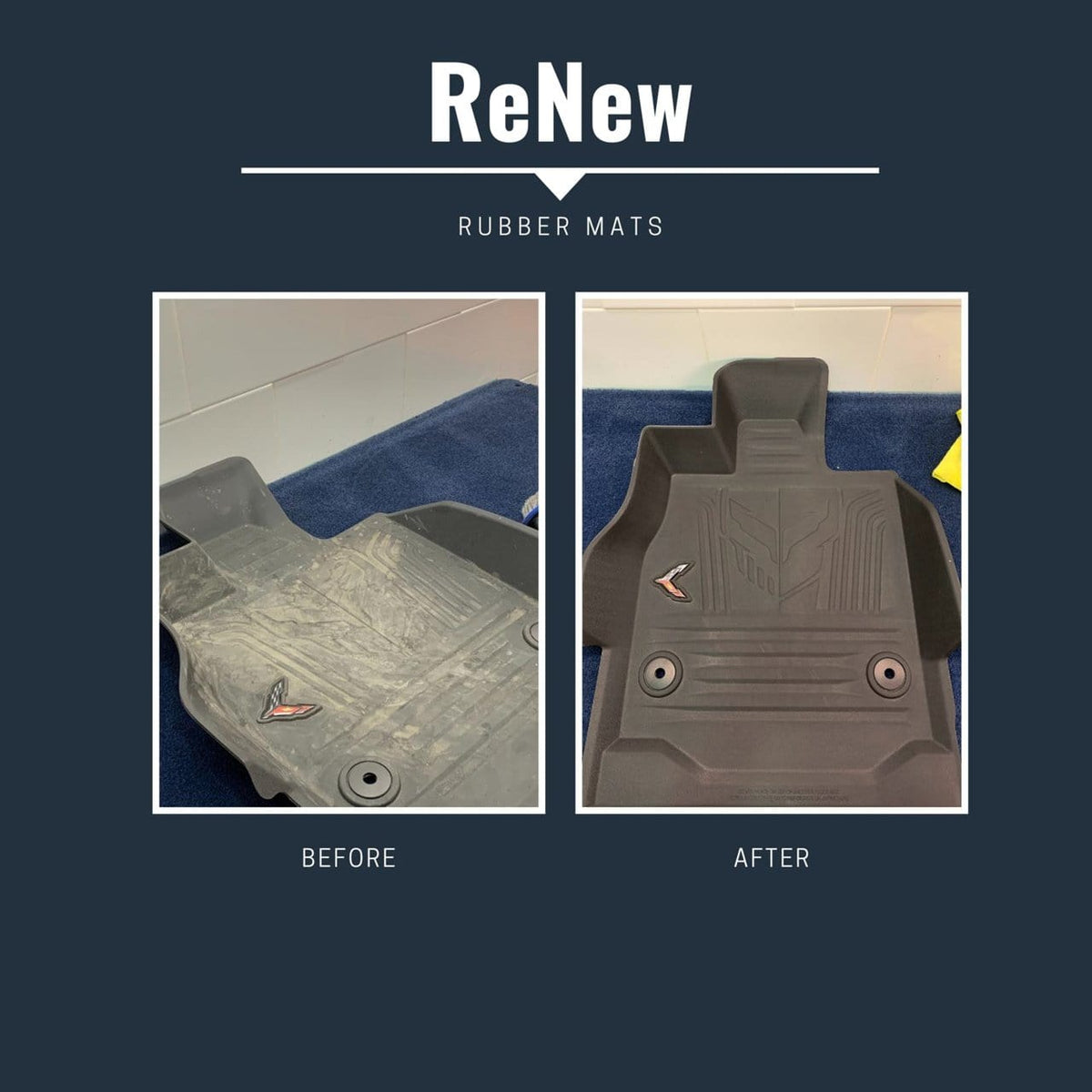 C8 All Weather Jake Floor Mats