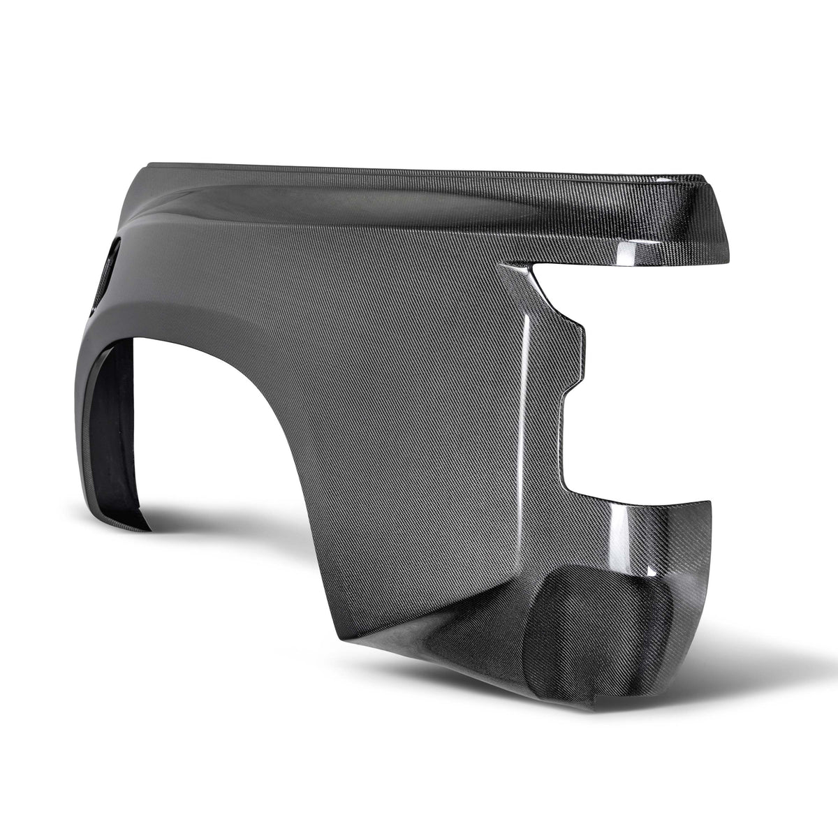 MB-Style Carbon Fiber bedsides for 2022-2024 Nissan Frontier (5.1 cm rise & 10.2 cm wider)