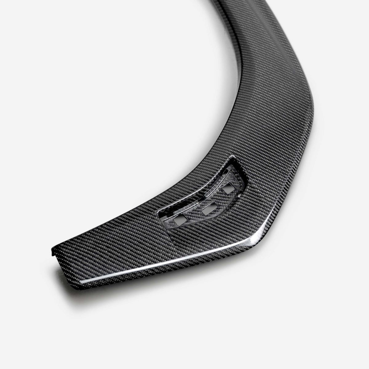 Carbon fiber rear fender trim for 2022-2026 Subaru WRX