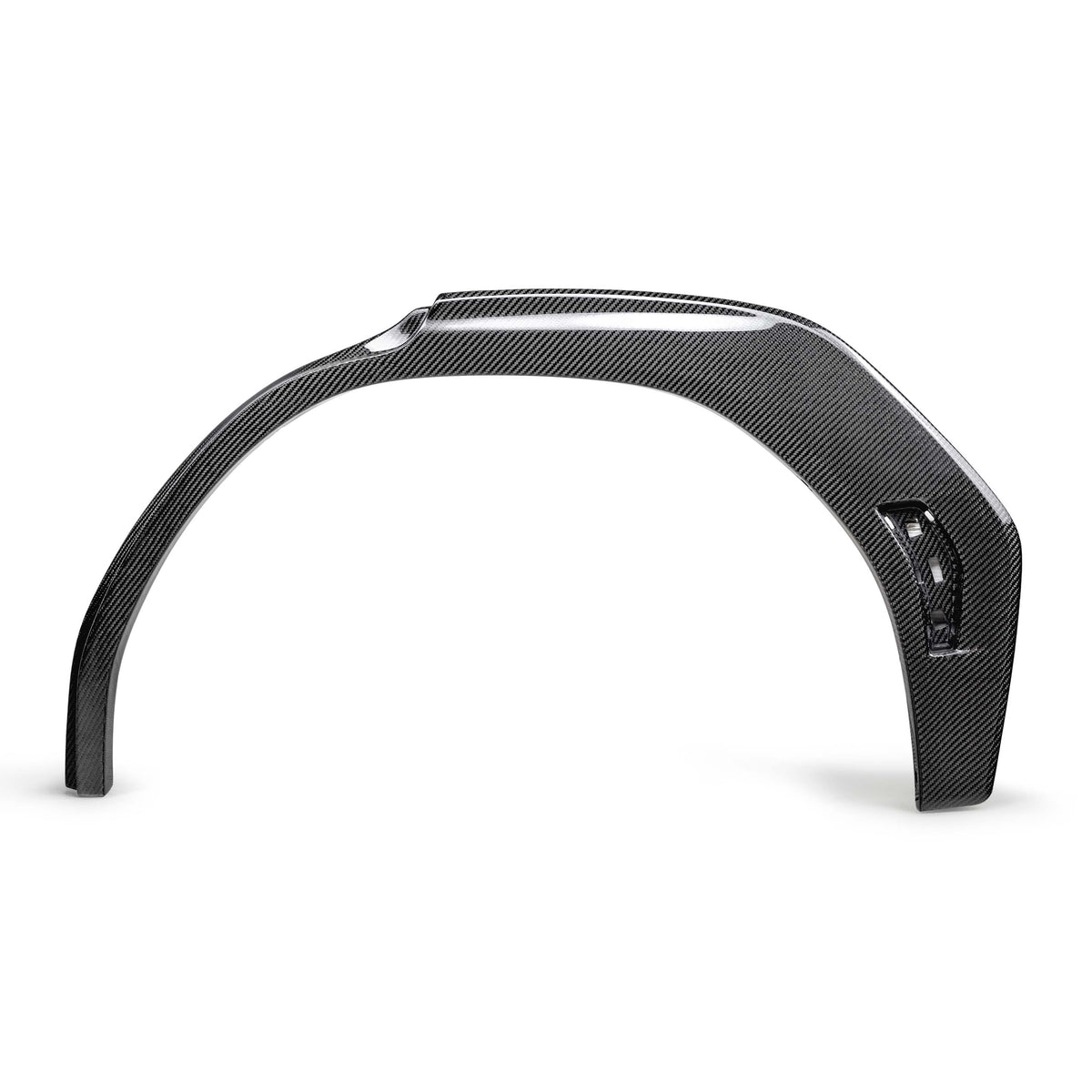Carbon fiber rear fender trim for 2022-2026 Subaru WRX
