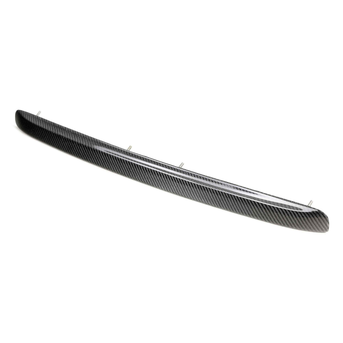 Carbon fiber trunk garnish for 2015-2021 Subaru WRX / STi (with cutout for trunk release)