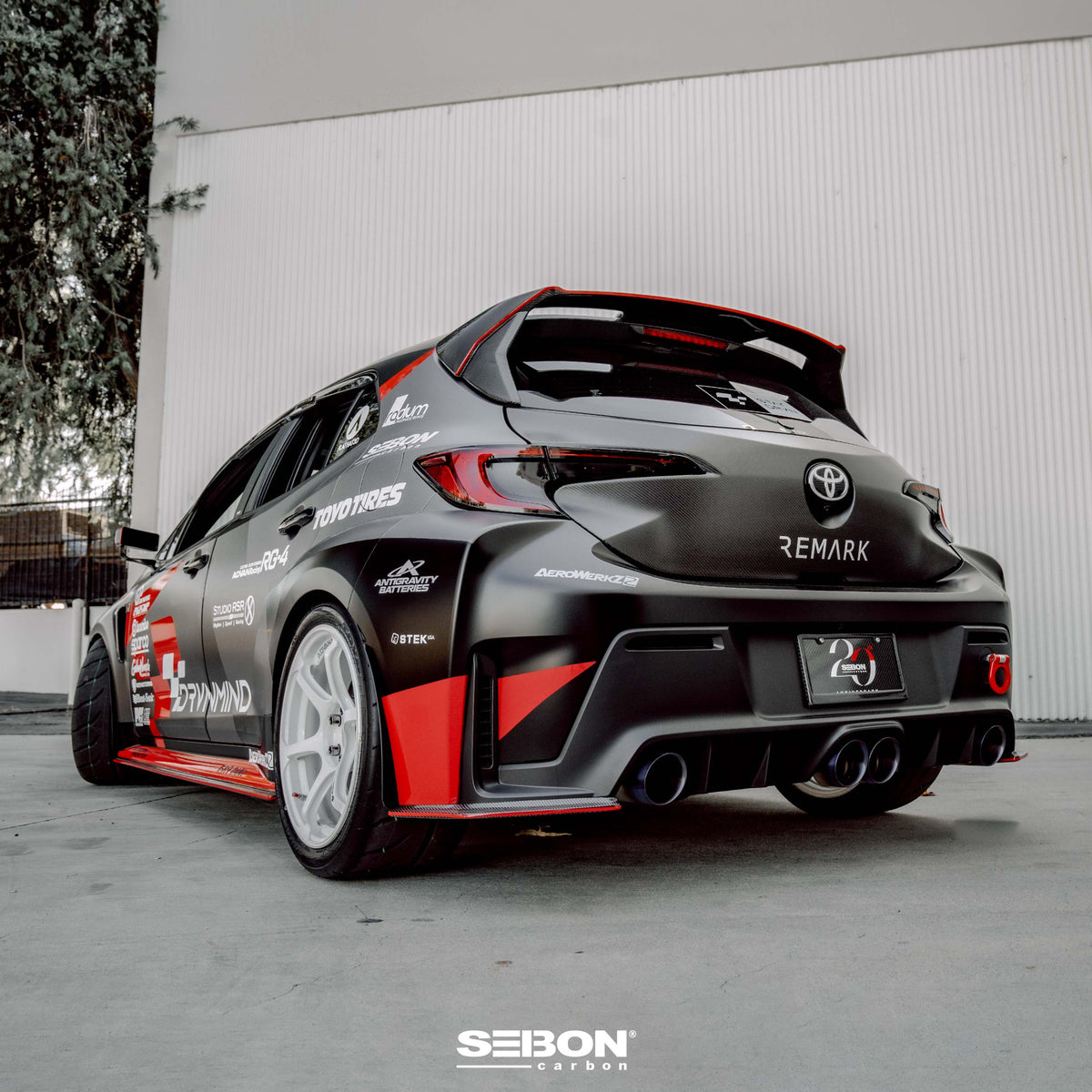 MB-Style Carbon Fiber rear lip for 2023-2026 Toyota GR Corolla
