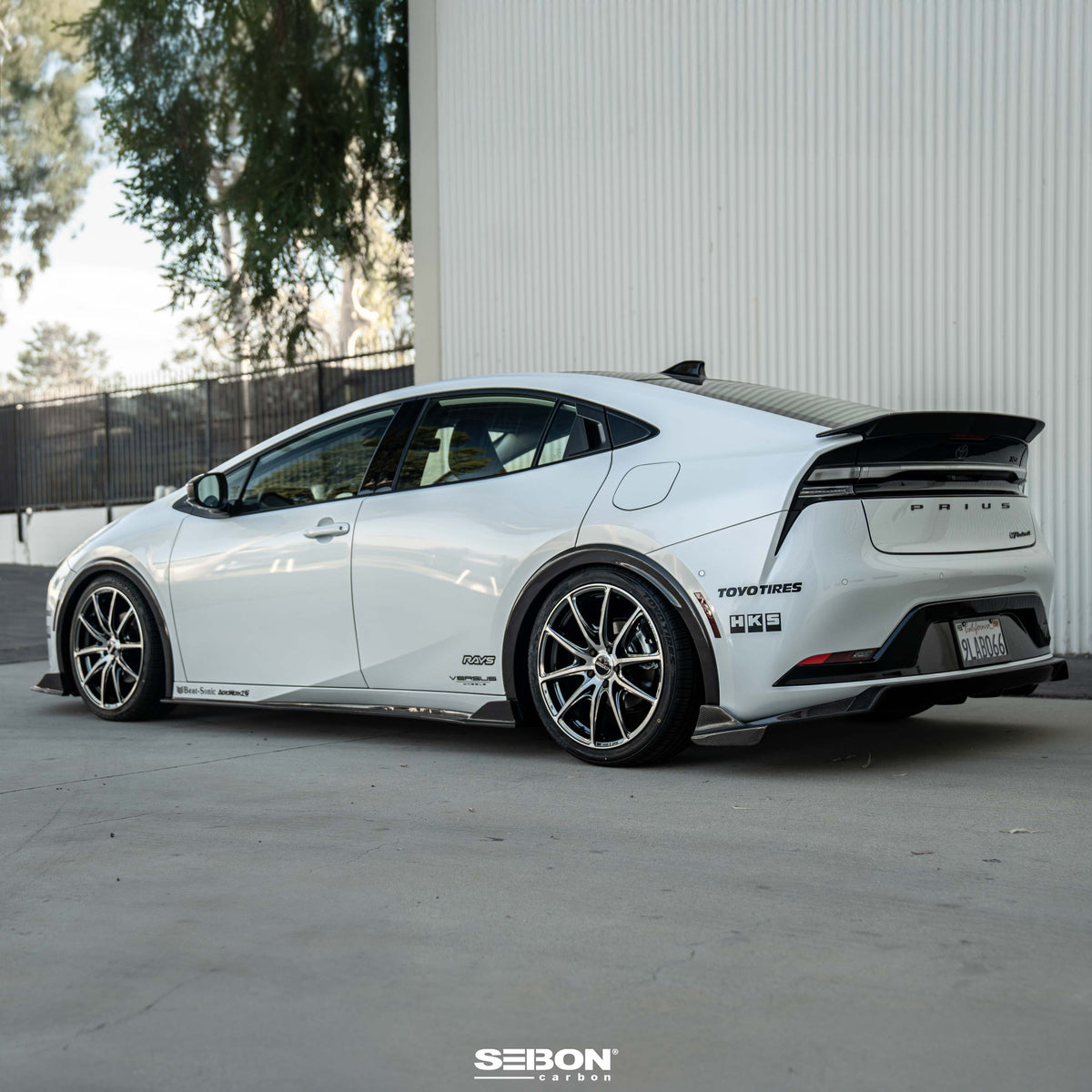 MB-Style Carbon Fiber Rear Lip for 2023-2026 Toyota Prius