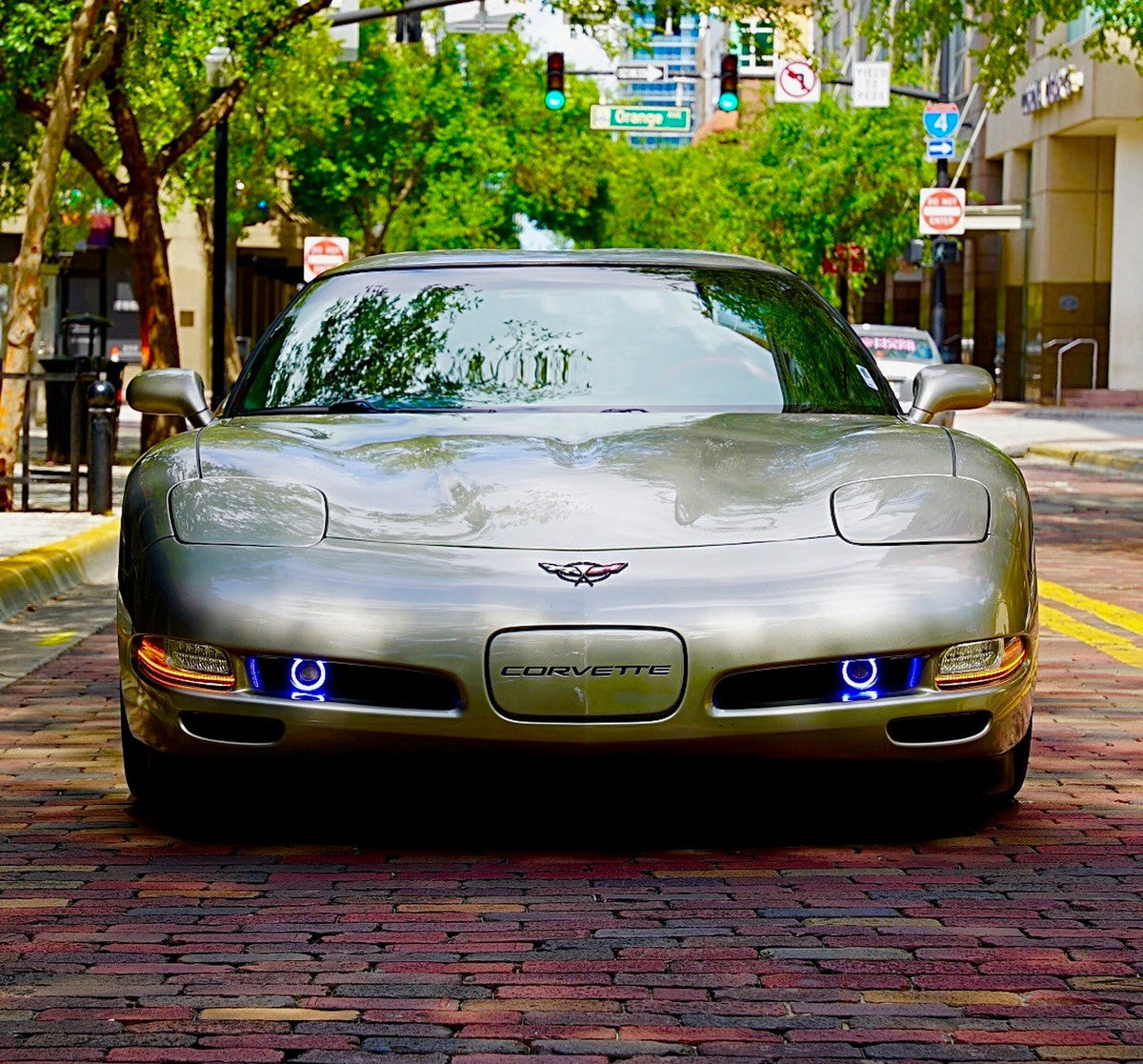 1997-2004 C5 Corvette Fog Light Halo Rings