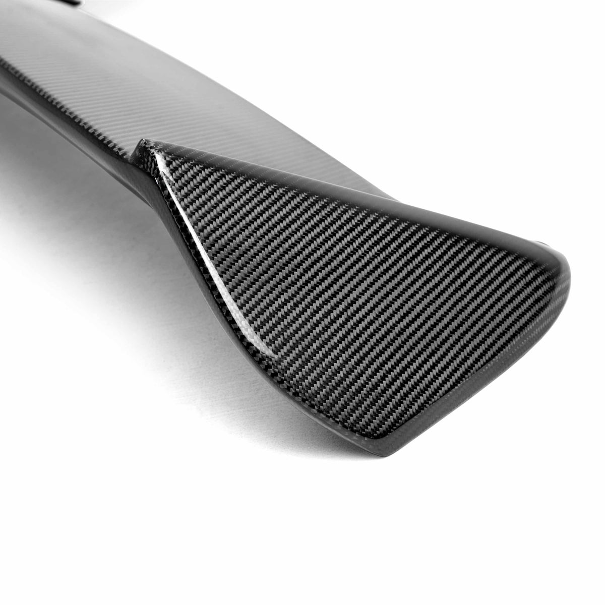 STI-Style Carbon Fiber rear spoiler for 2008-2014 Subaru WRX / Sti Hatchback - with LED brake light