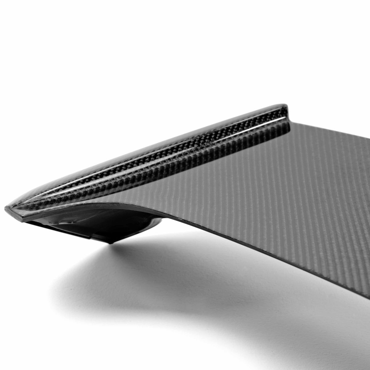 STI-Style Carbon Fiber rear spoiler for 2008-2014 Subaru WRX / STi Hatchback (shaved with no 3rd brake light)