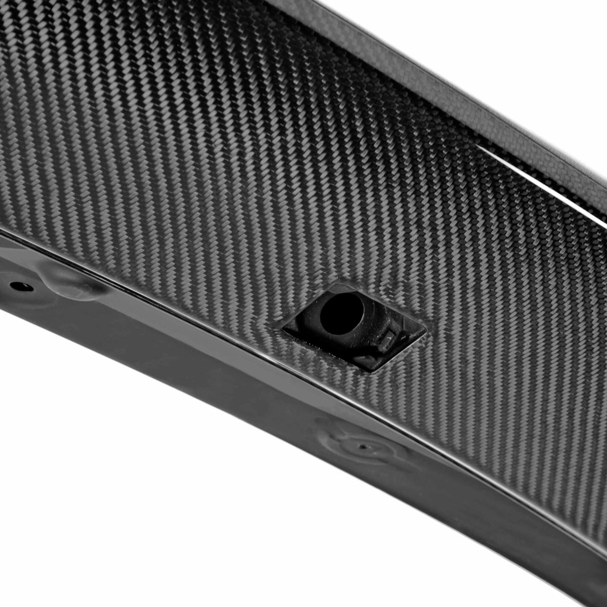 STI-Style Carbon Fiber rear spoiler for 2008-2014 Subaru WRX / STi Hatchback (shaved with no 3rd brake light)