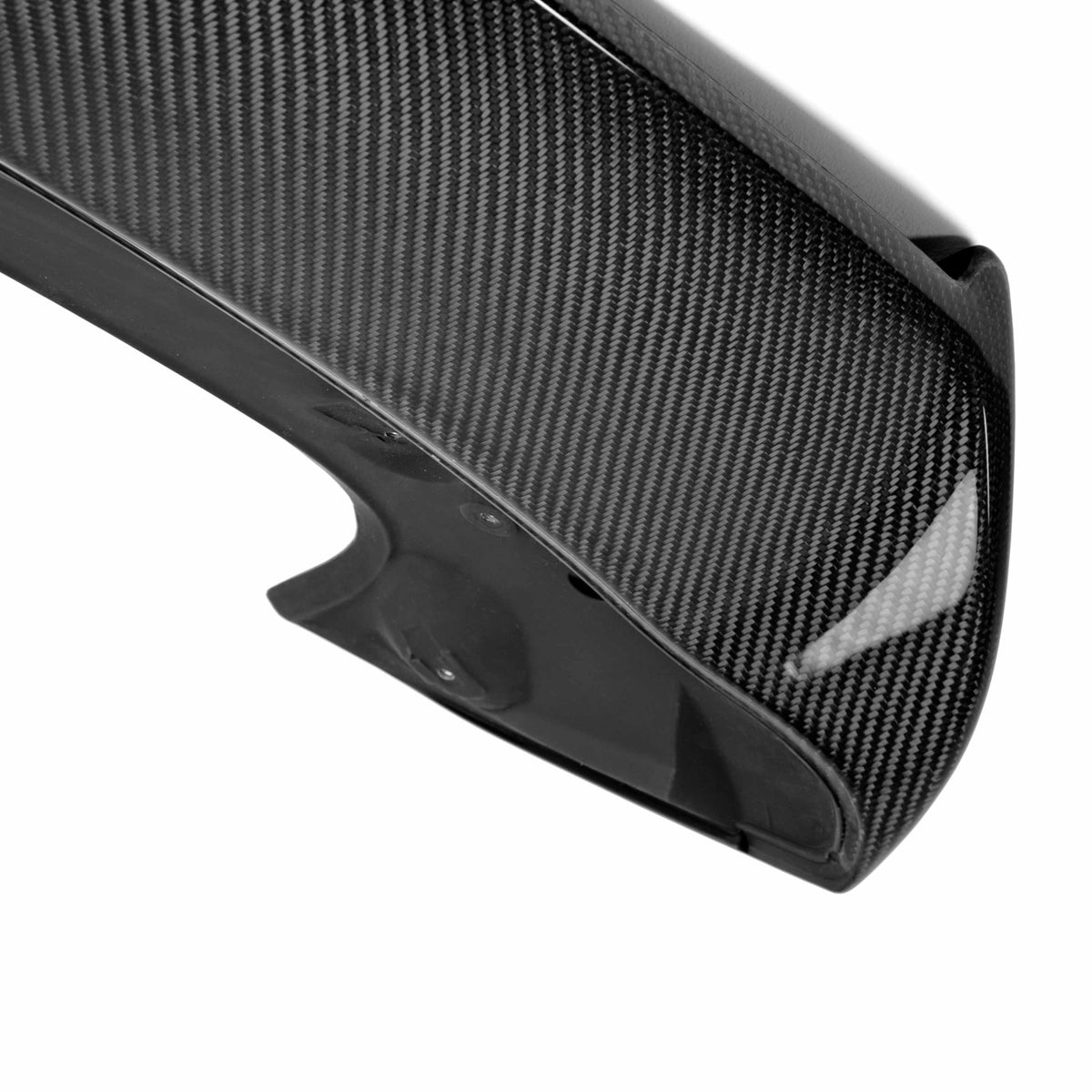STI-Style Carbon Fiber rear spoiler for 2008-2014 Subaru WRX / STi Hatchback (shaved with no 3rd brake light)