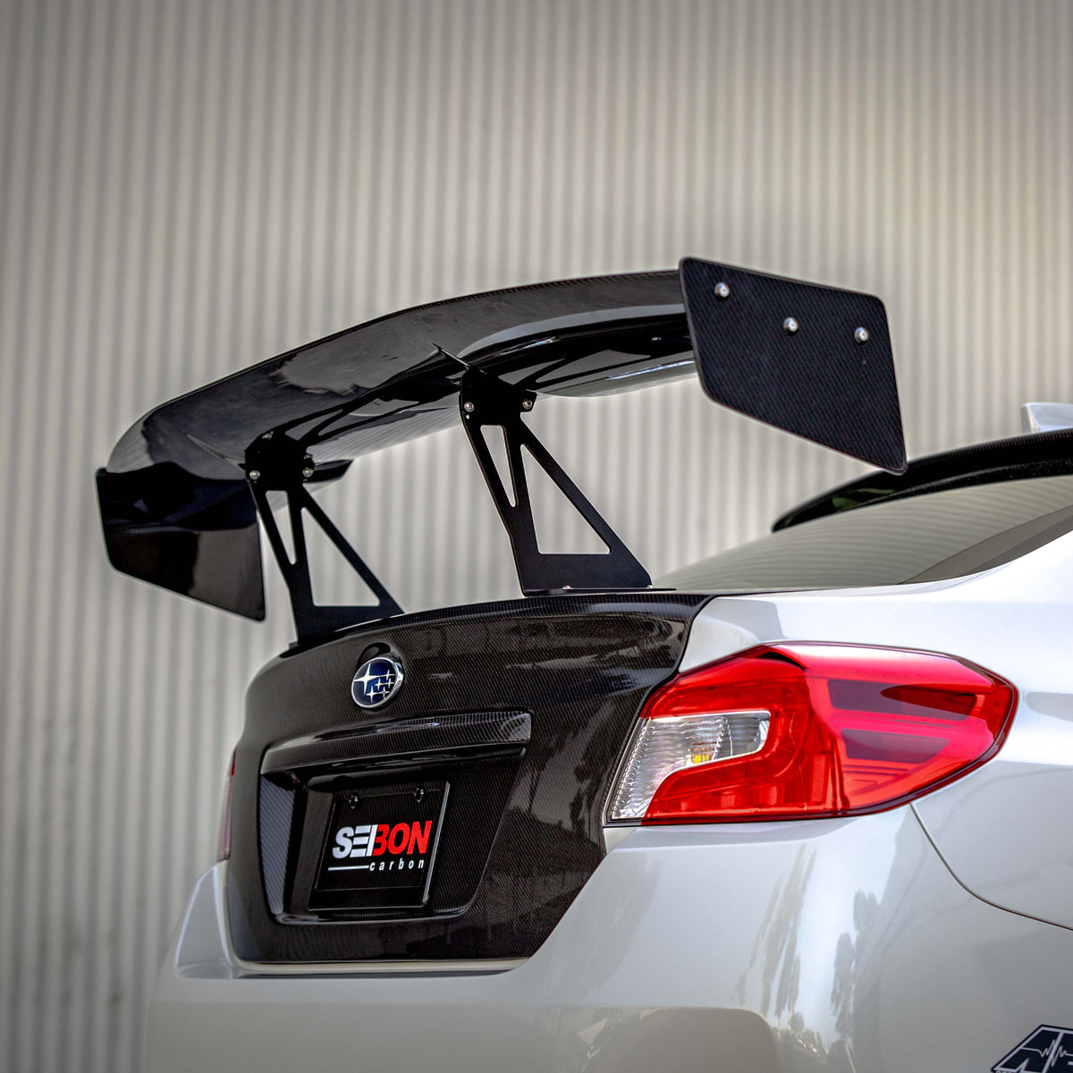 GT-Style Carbon Fiber rear spoiler for 2015-2021 Subaru WRX / STi