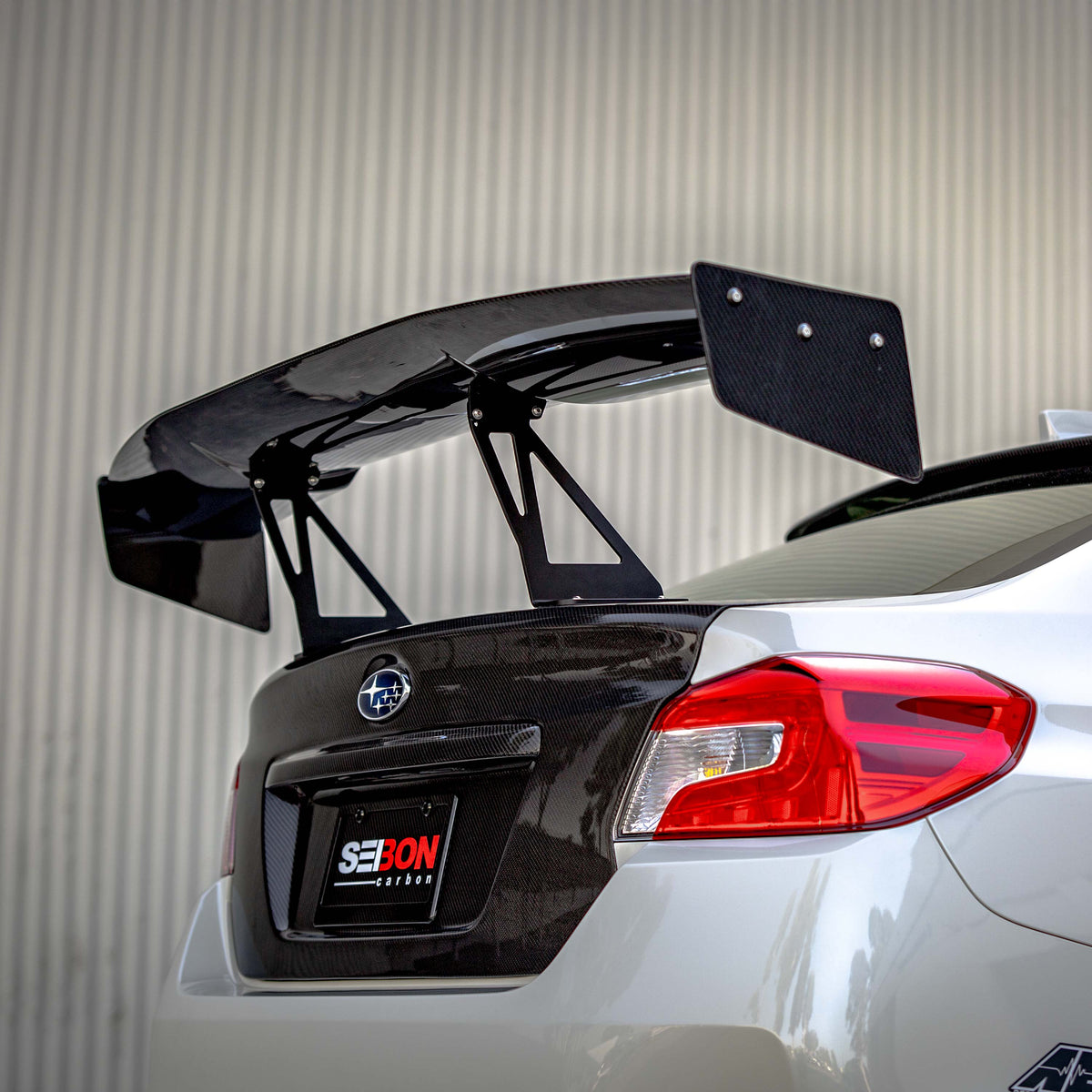 GT-Style Carbon Fiber rear spoiler for 2015-2021 Subaru WRX / STi