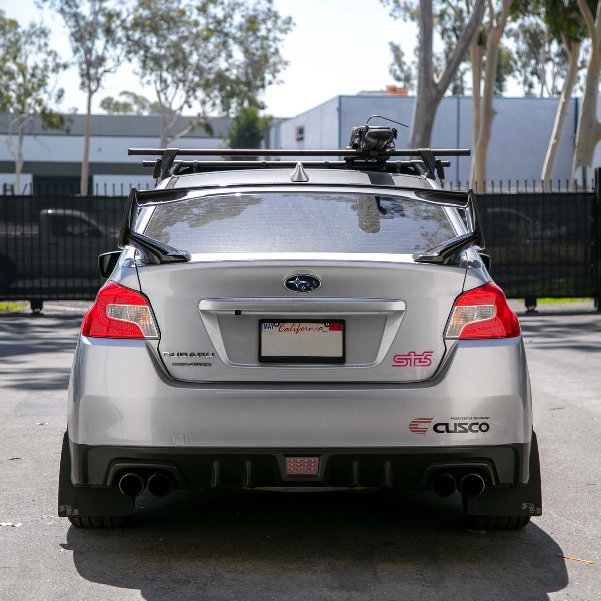 STI-Style Carbon Fiber rear spoiler for 2015-2021 Subaru WRX / STi