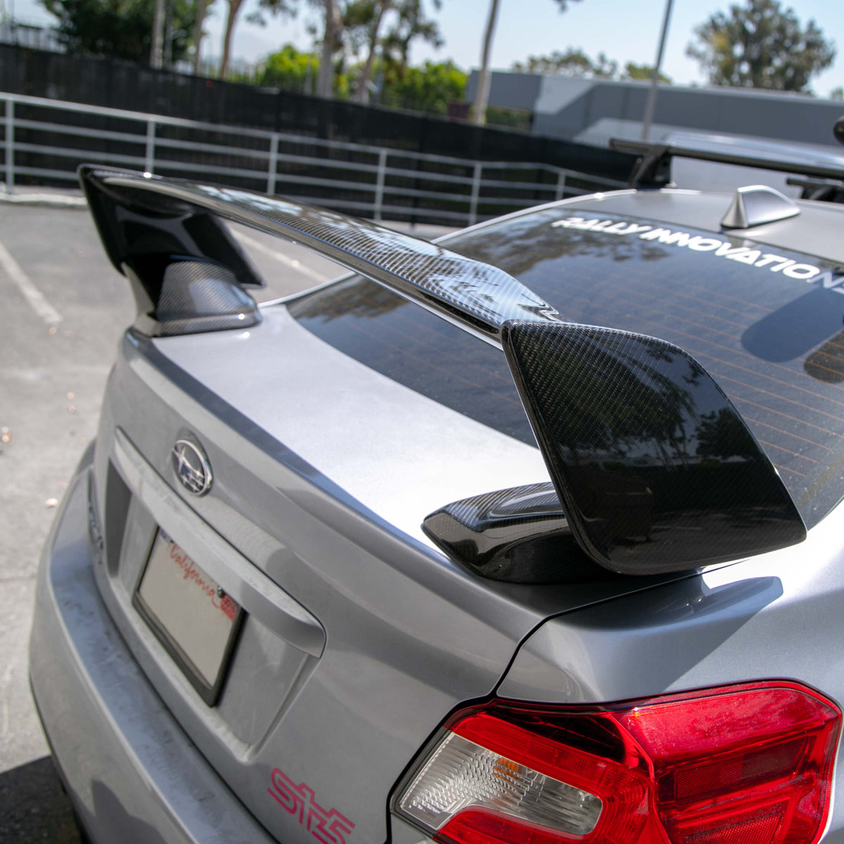 STI-Style Carbon Fiber rear spoiler for 2015-2021 Subaru WRX / STi