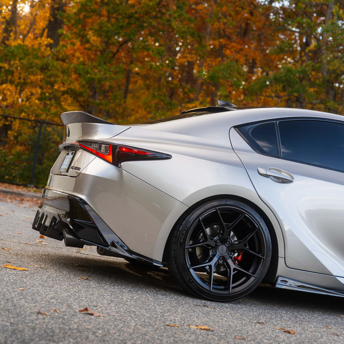 TT-Style Carbon Fiber rear spoiler for 2021-2026 Lexus IS