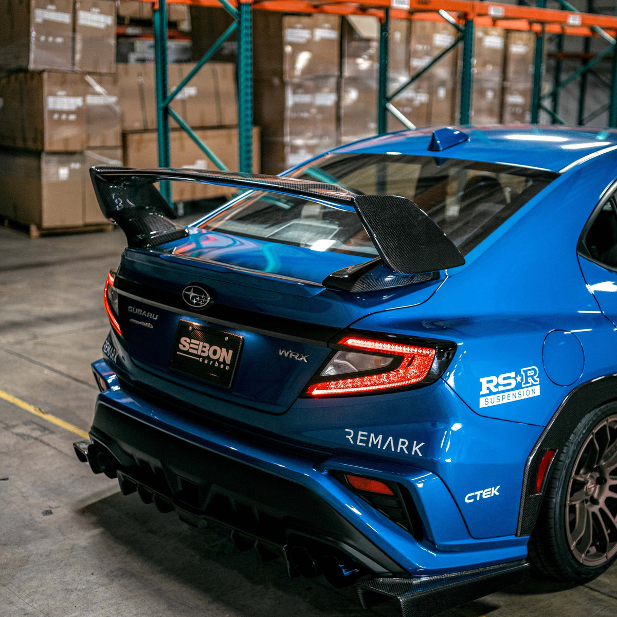 STI-Style Carbon Fiber rear spoiler for 2022-2026 Subaru WRX