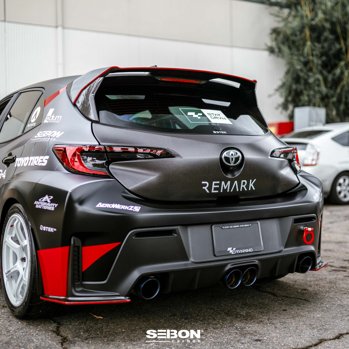 OEM-Style Carbon Fiber rear spoiler for 2023-2026 Toyota GR Corolla