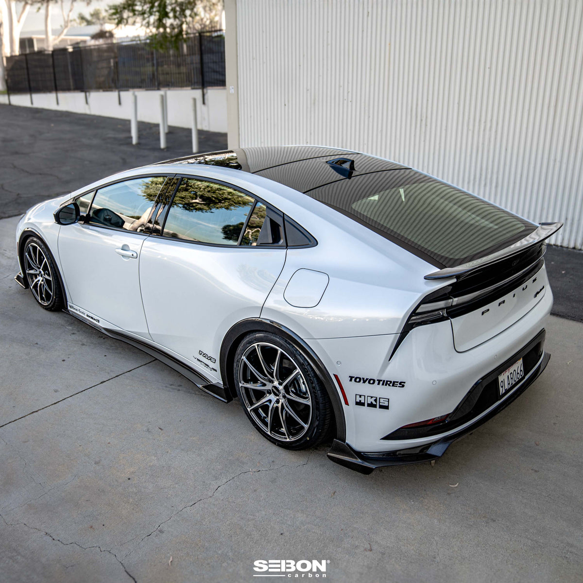 MB-Style Carbon Fiber Rear Spoiler for 2023-2026 Toyota Prius