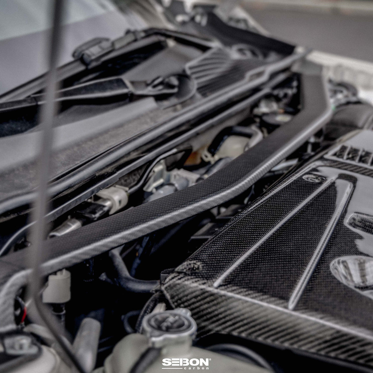 Carbon fiber Front Strut Brace for 2023-2026 Honda Civic Type R