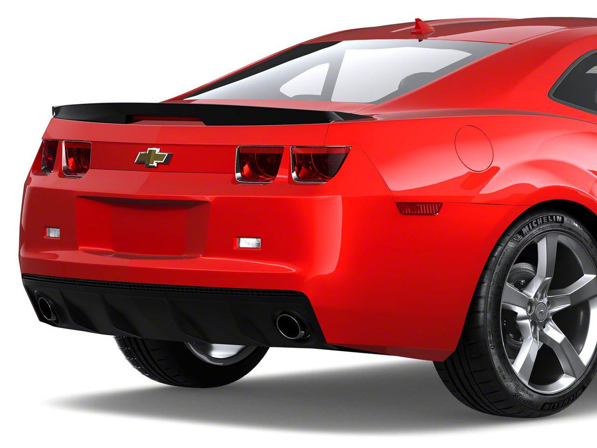 SpeedForm ZL1 Style Flush Mount Rear Spoiler; Gloss Black (10-13 Camaro)